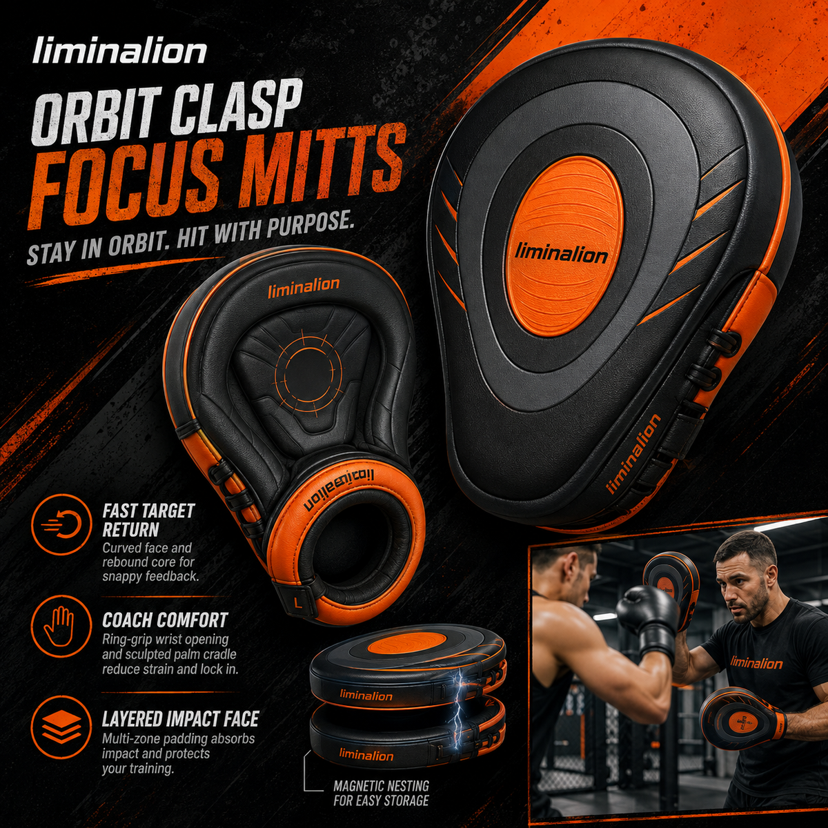 Liminalion™ Orbit Clasp Focus Mitts